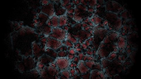 An odd chiral crystal